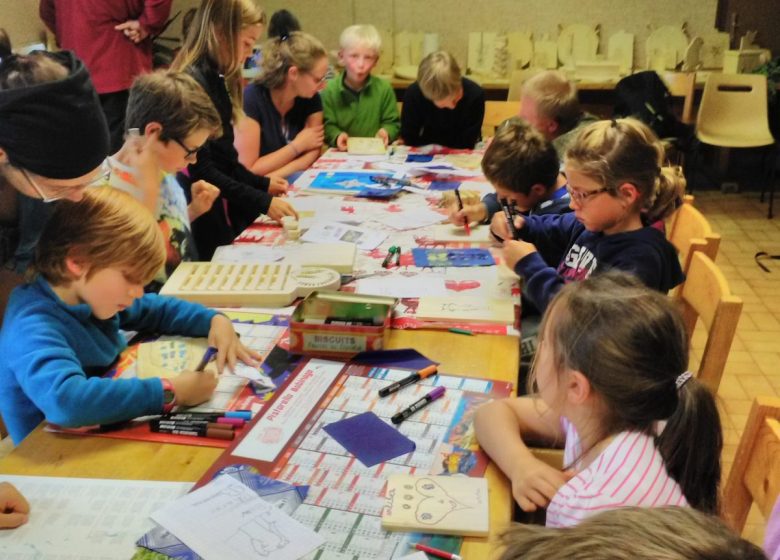 Atelier décoration d’objets en bois